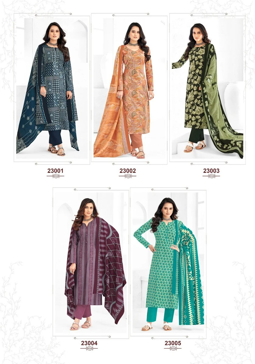 Suryajyoti Nargis vol-23 - Premium Dress material